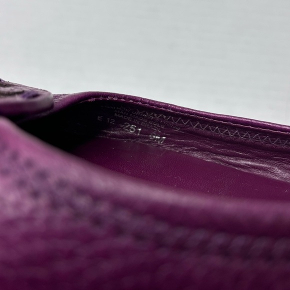 TORY BURCH Purple Leather Reva Ballet Flats Size 6 - Picture 5 of 7